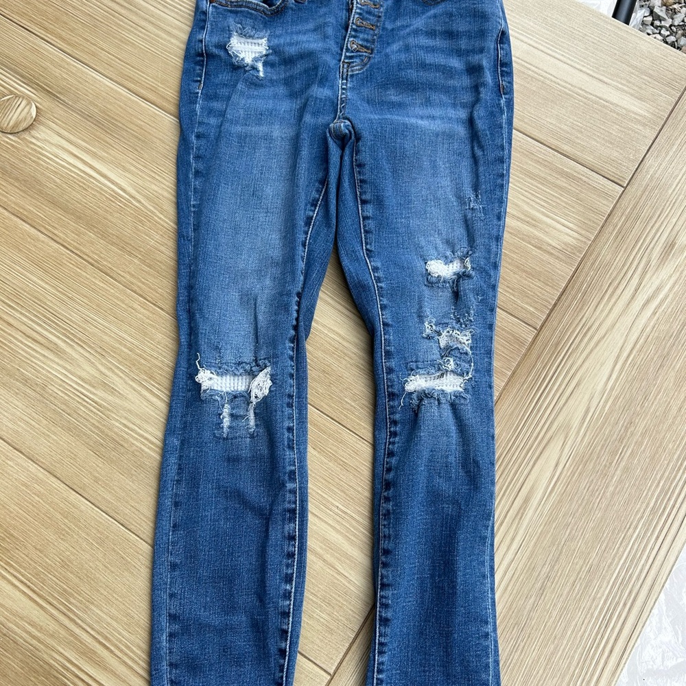 Judy Blue Dark Blue Skinny Jeans - Picture 2 of 7